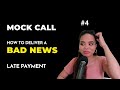 Billing Account Mock Call Script | Late Payment Penalty