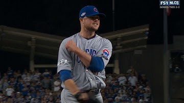 NLCS Gm5: Lester fans six, allows only one run in win