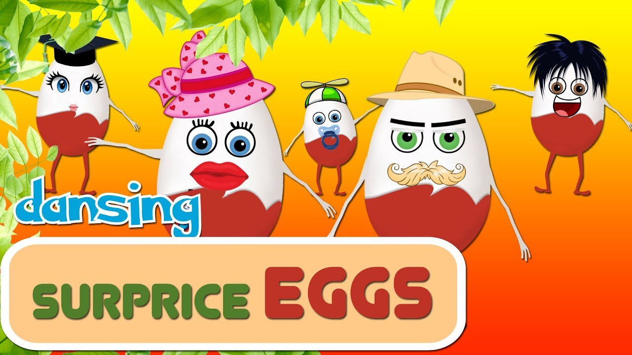 SURPRISE EGGS Family 😍 DANCE for kids YouTube