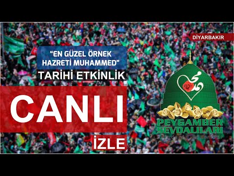 Diyarbakır Mevlid-i Nebi Etkinliği 2023 #RehberTV | #Canlı