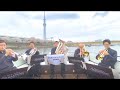 「花」(滝 廉太郎 作曲）：隅田川チャータークルーズで金管五重奏！（すみだの街角から世界に音楽を！）