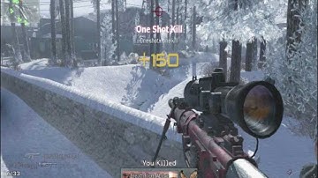 CoD-MW2 |Sniper No-Scope and Quick-Scope Montage| [Intervention] Vol.2