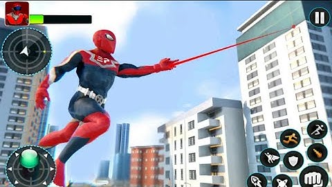 Flying Robot Hero - Crime City Rescue Robot GamesGameplay Walkthrough