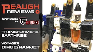 Video Review: Transformers Earthrise - Voyager RAMJET & DIRGE