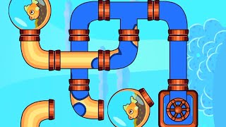 save the fish gameplay☺  | save the fish game | save the fish rescue game screenshot 2
