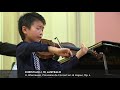 Christian Li performs Wieniawski's Polonaise de Concert, Op. 4 in D Major