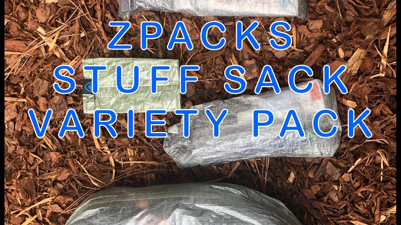 Zpacks Bargain Stuff Sack Variety Pack YouTube