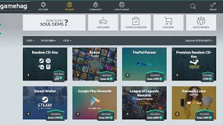 شرح Gamehag | أفضل منصة لربح المال من الإنترنت وشحن الألعاب مجانًا screenshot 2