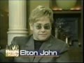 Elton John   Regis And Kelly -- 1st October 2001