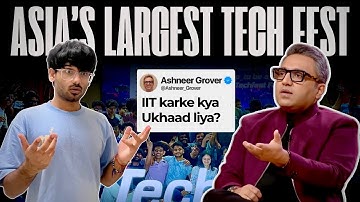 Ashneer Grover said this at IITB Techfest orientation😡 #iitbombay #techfest #ashneergrover