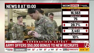 US Army offers $50,000 bonus to new recruits