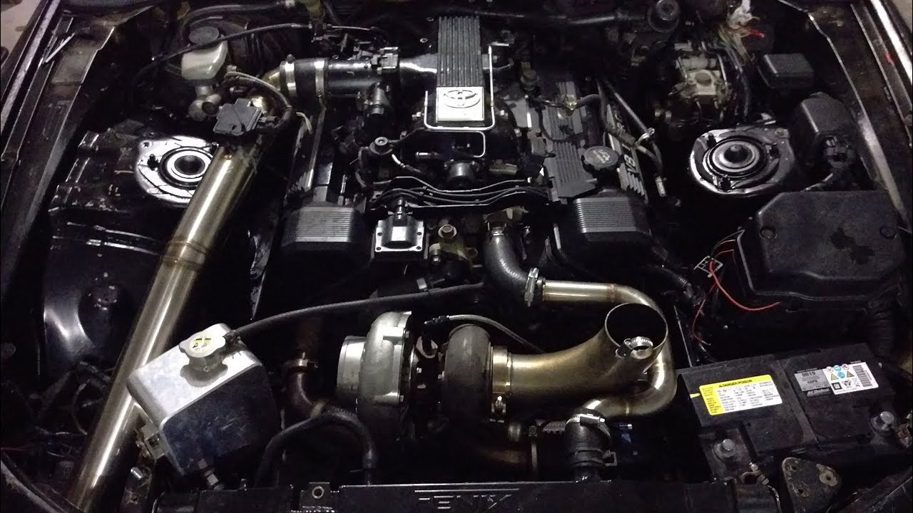 Turbo 1uz v8 burnout gone wrong and ecu wiring Toyota soarer SC400 ...