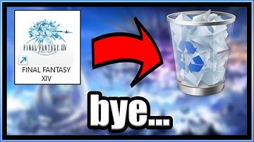 EPIC FFXIV UNINSTALL GUIDE
