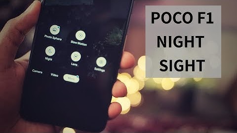 Poco F1 Google Night Sight Vs Stock Camera