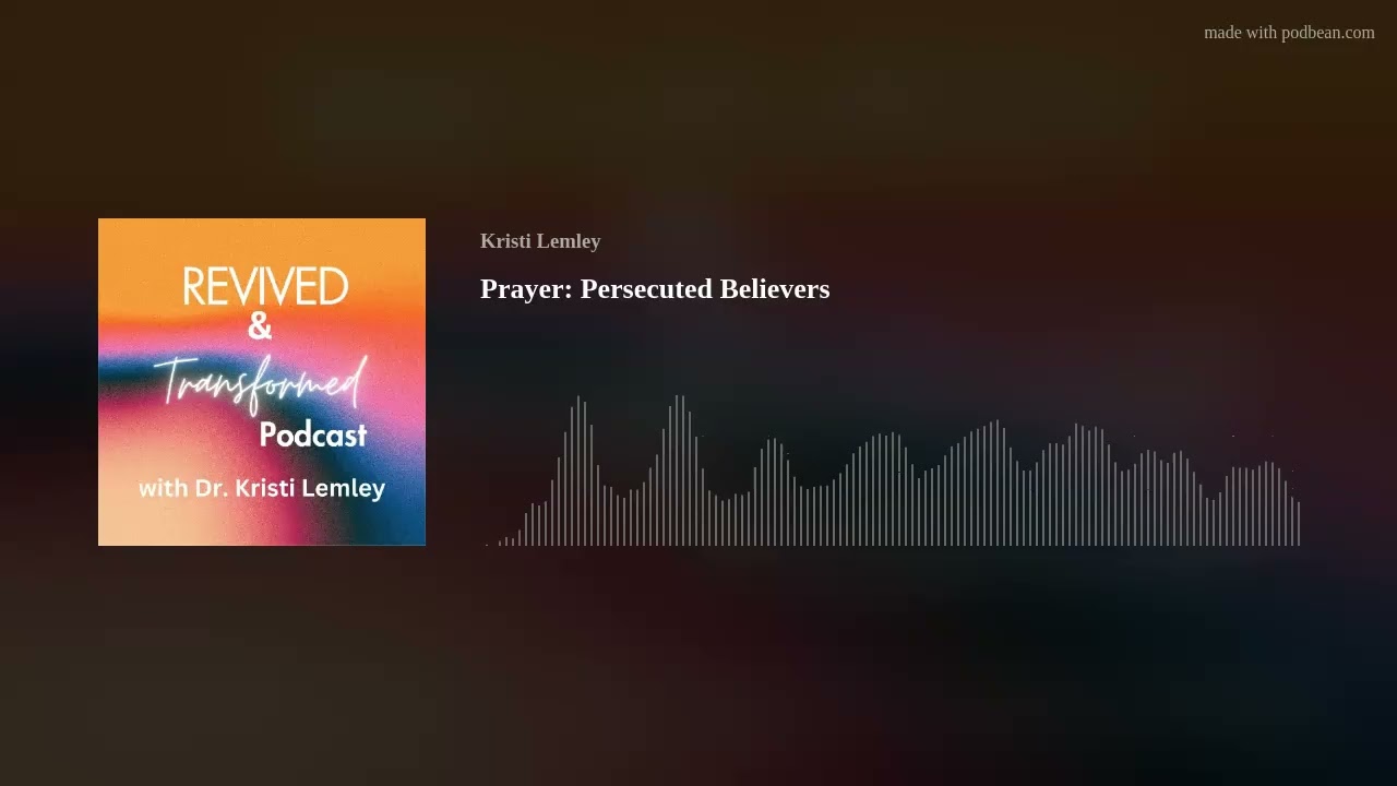 Prayer: Persecuted Believers