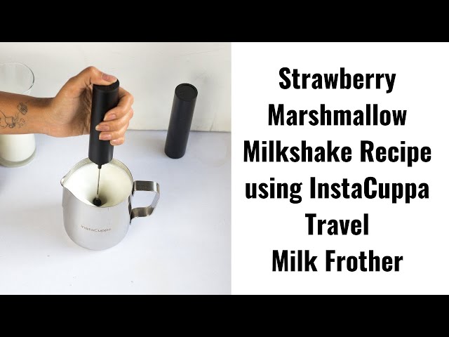 How To Use Your InstaCuppa Travel Milk Frother 