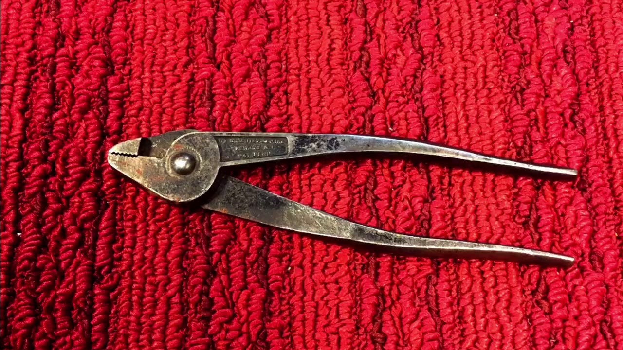 WW1 Kraeuter Pliers Tribute Restoration... YouTube