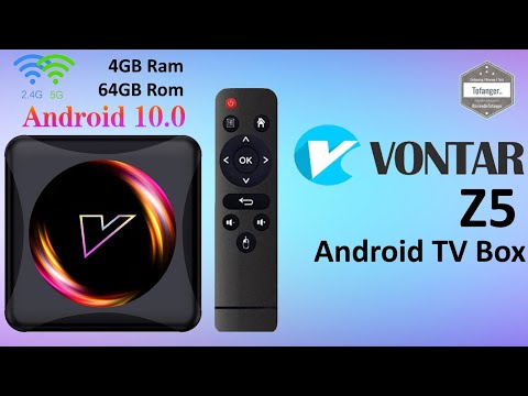 VONTAR Z5 Smart TV Box Android 10 - 4 ГБ 64 ГБ - Rockchip RK3318 - USB3 - Распаковка
