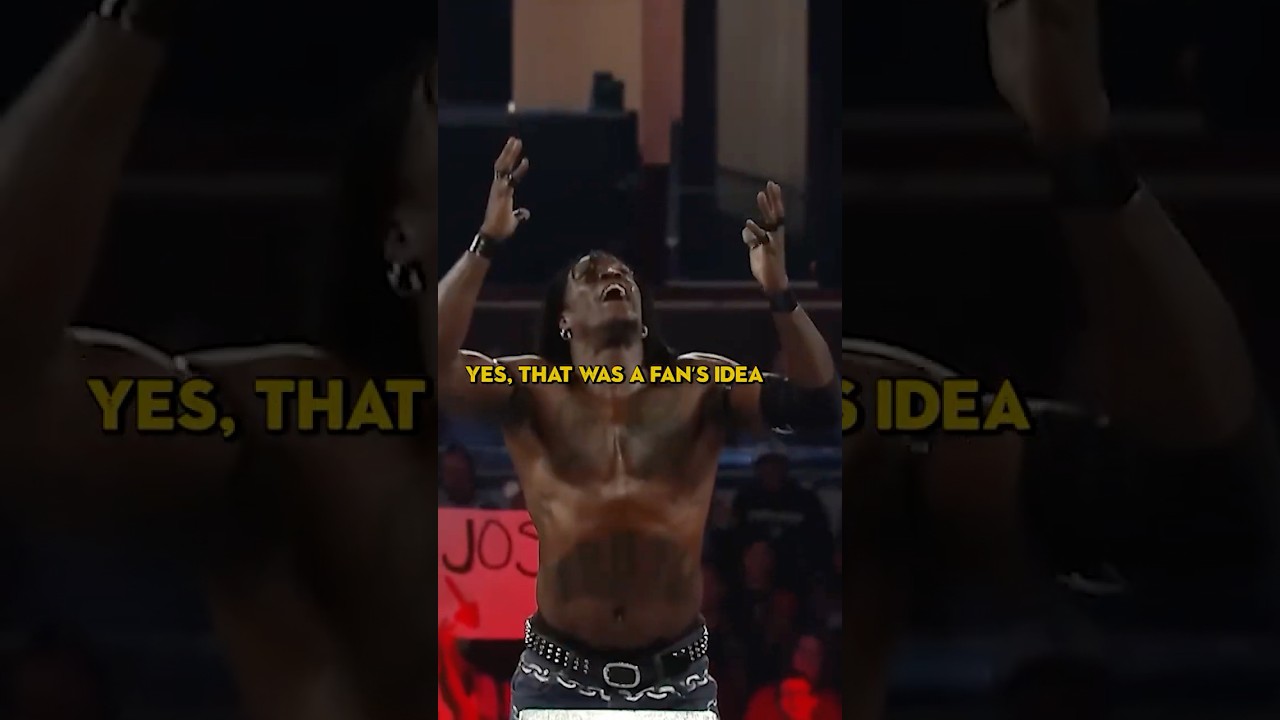 R-Truth Brought A Ladder Into The Rumble