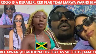 DEE MWANGO EMOTIONAL JAMAICA FAREWELL ROCIO BLASTED BY TEAM MARWA ON A LIVE OVER HORSES VS BABIES