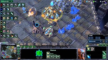 Starcraft 2 4v4 thor/ghost/muta Dance contest