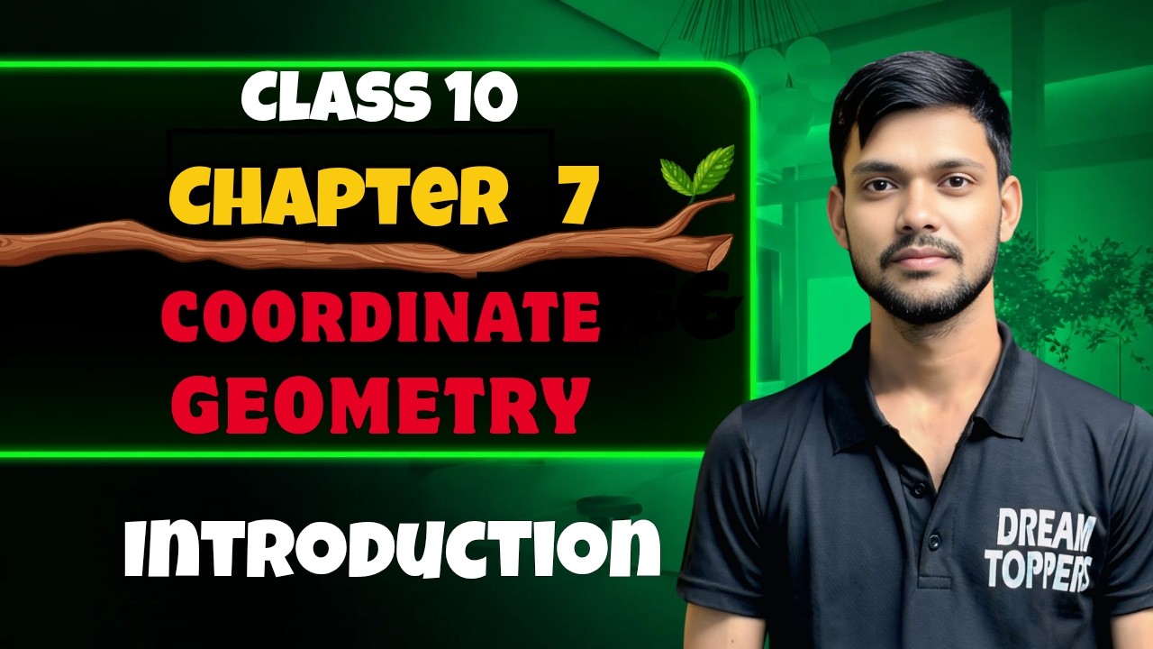 Class 10th maths l Chapter 7 l Coordinate Geometry l Introduction l Ncert l Solution l Live class