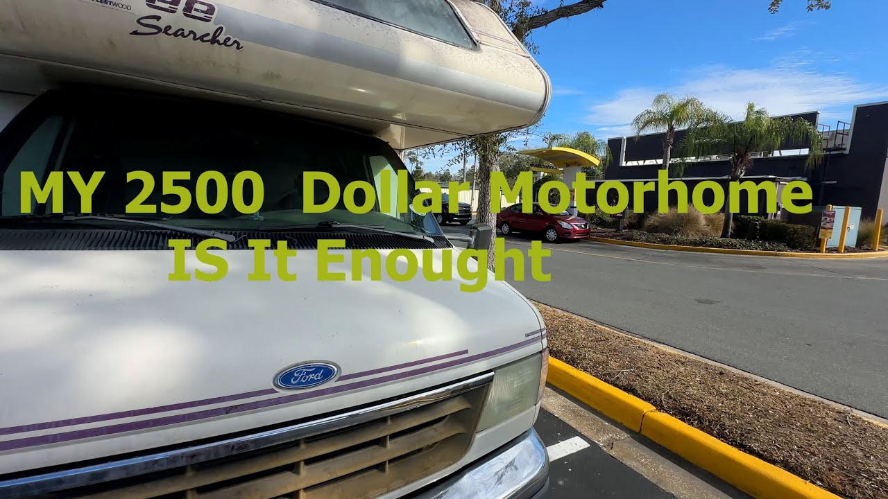 I PICKED UP A MOTORHOME FOR 2500 DOLLARS WILL IT MAKE IT TO MICHIGAN