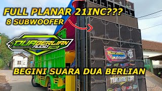 CEK SOUND DUA BERLIAN FULL  21inc?? GIMANA SUARANYA??