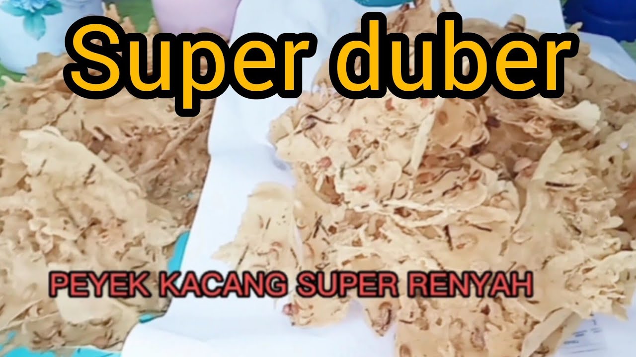 SUPER DUBER‼️PEYEK KACANG SUPER RENYAH DAN GURIH