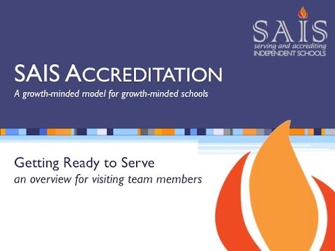 SAIS Accreditation Training for Team Members