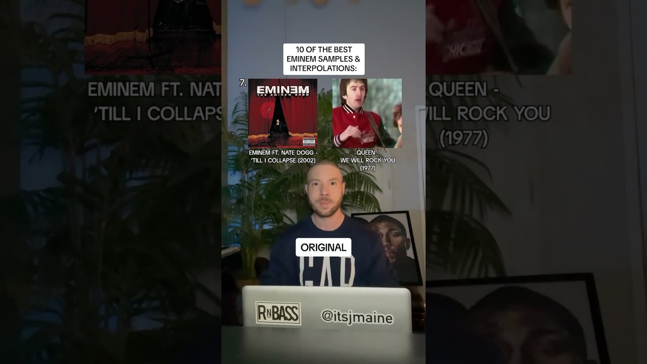 10 Of The Best Eminem Samples Interpolations Similarities More Pt 1 Shorts