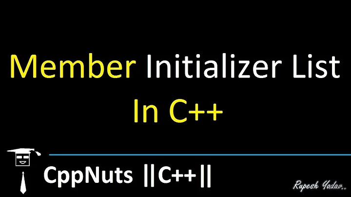 Initializer List In C++