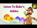 Listen To Elder's Advice - Panchatantra In English  - Cartoon / Animated Stories For Kids