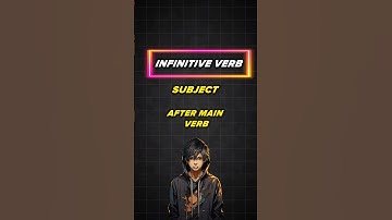 Use of infinitive verb #shorts #englishgrammar