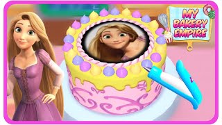 DISNEY Tangled cake !!| Rapunzel My Bakery Empire game/bake a cake & cookies/fun game for kids girls screenshot 1