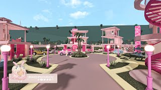 Bloxburg Barbie Dream House Tour, Layout, and Decals