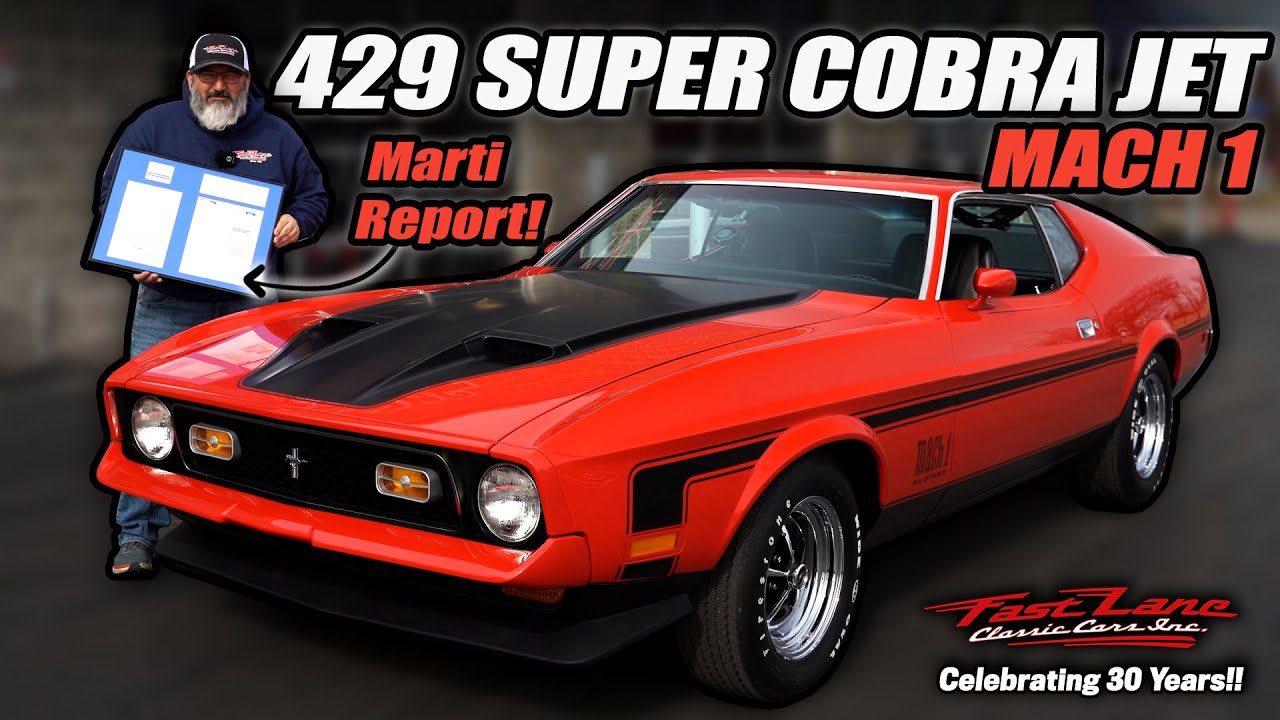 1971 Ford Mustang Mach 1 - For Sale at Fast Lane Classic Cars!