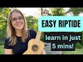 Learn Riptide FAST: Simplified Ukulele Lesson for Beginners (2-chord AND 4-chord versions!)
