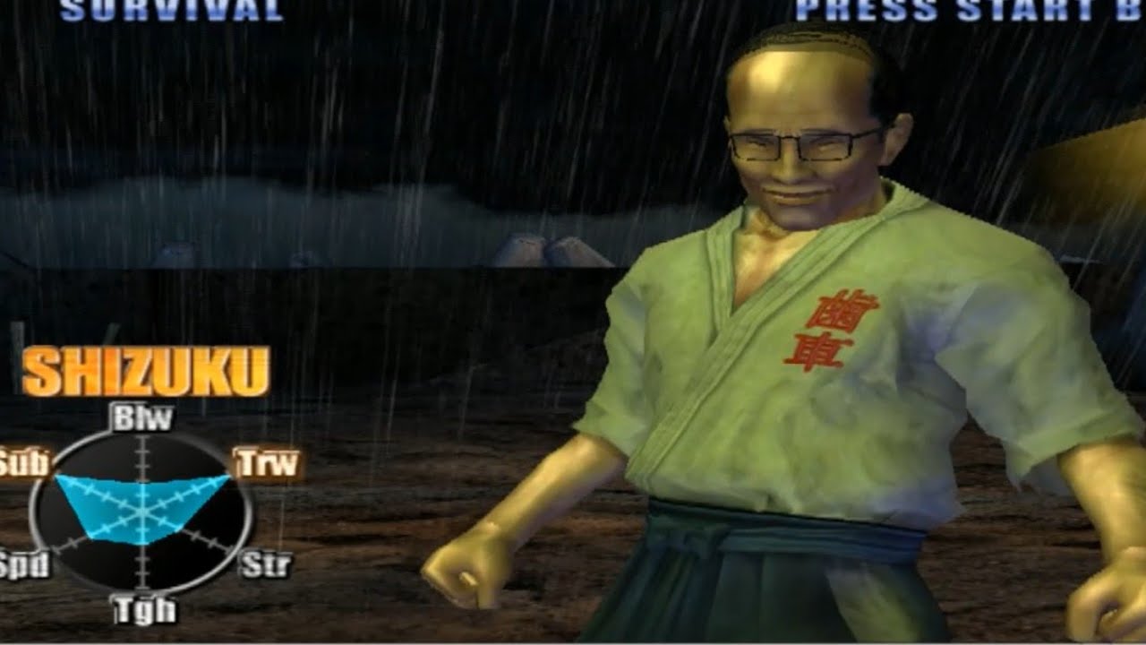 Jeu Tough Dark Fight Sur PS2 - Japonais - Comme Neuf - Konami