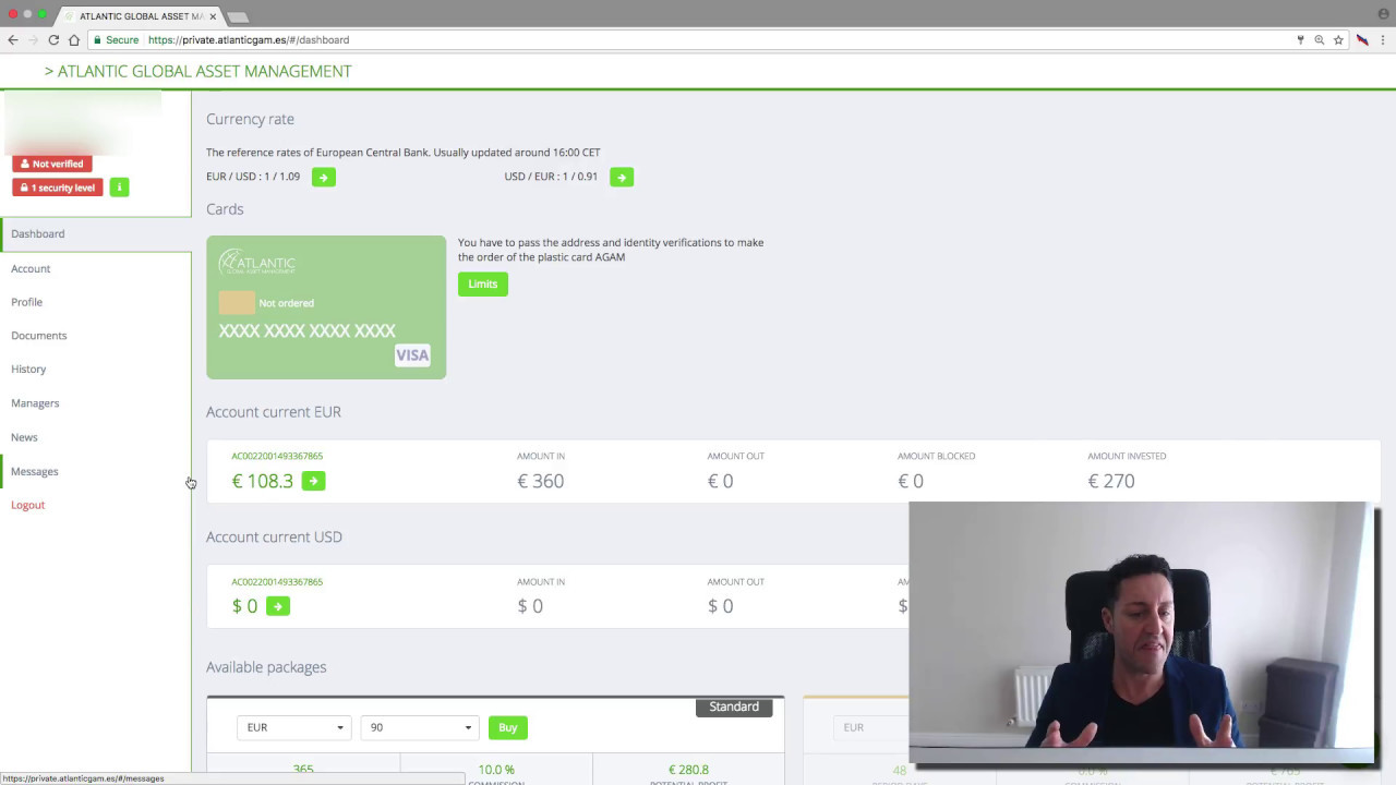 How To Transfer Money In Site Of A G A M Account YouTube