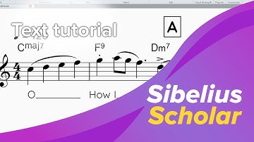 Adding Titles and Text in Sibelius - Sibelius Scholar