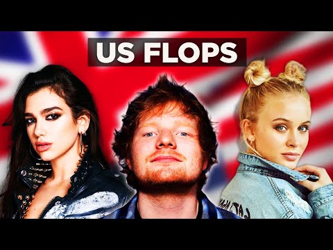 Hits in the U.K.  But Flops In The U.S.