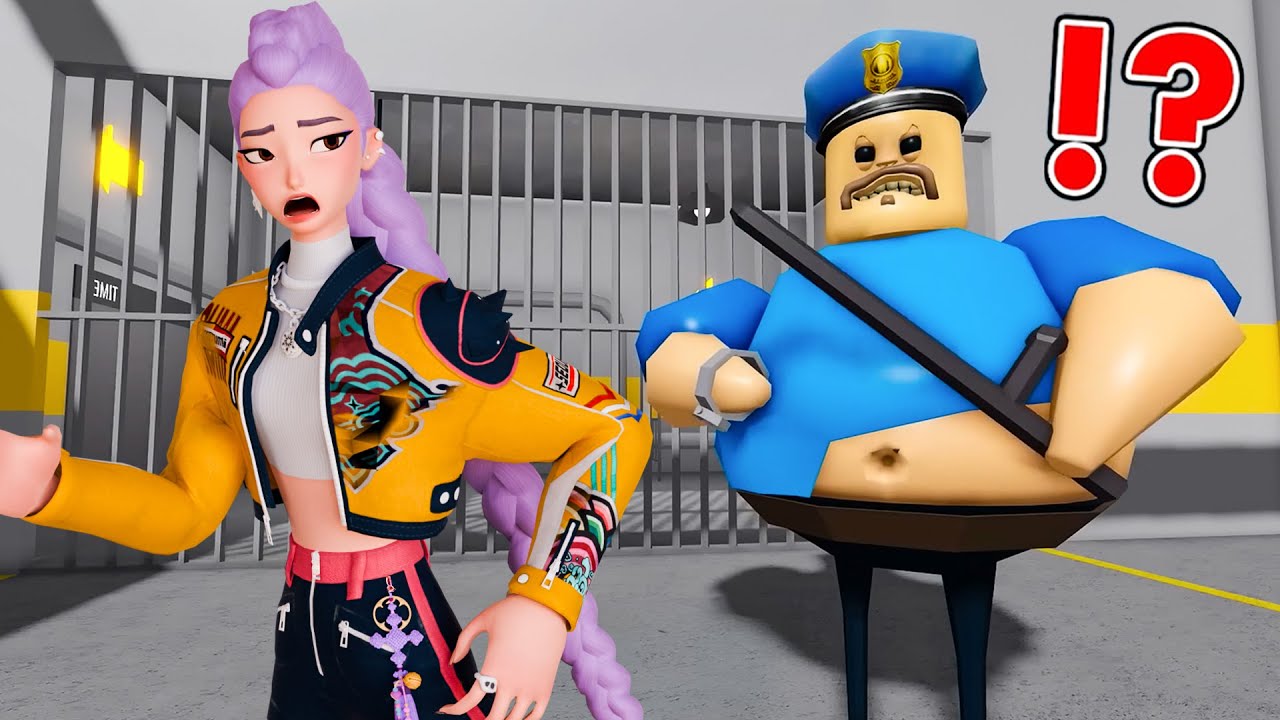 Rumi Plays Roblox Escape Barry's Prison Run