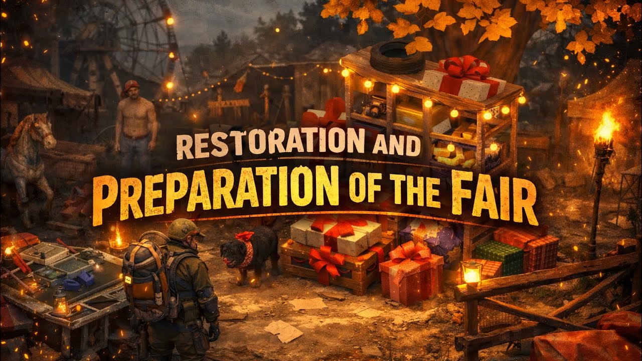 Restoration and preparation of an abandoned fair - Last Day on Earth: Survival