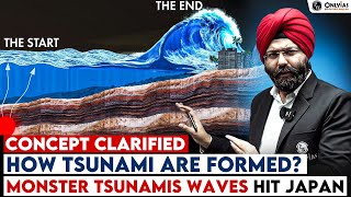 Monster Tsunami in Japan - How Are Tsunamis Formed? Concept Explained in Simple Words