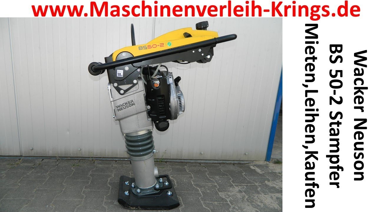 Stampfplatte Stampferfuß, Fußplat Stampfe Wacker Neuson BS50-2 BS45Y 190mm