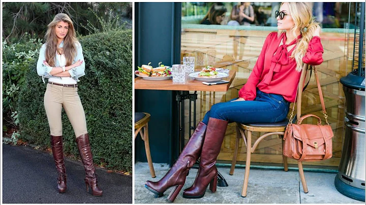 Fantastic leather & amazing ideas leather latex thigh high long heels boots#2022