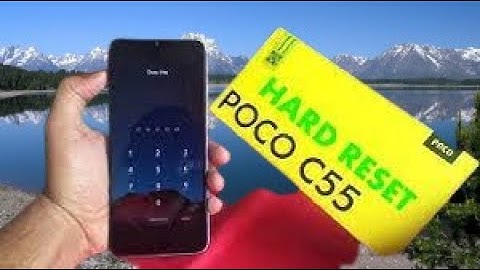 Poco C55 Hard Reset Pattern Unlock & Pin Pattern Lock Remove Without Pc new security No APK Install