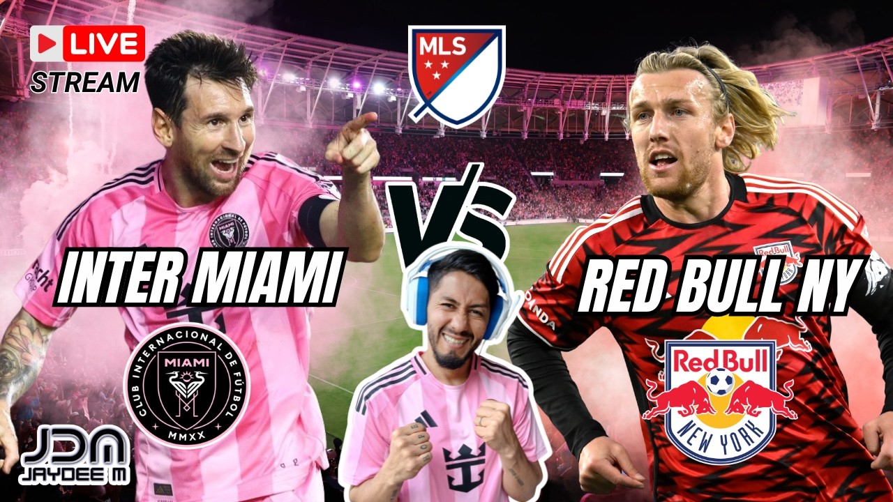 🚨 INTER MIAMI vs NEW YORK RED BULLS EN VIVO 🔴 MESSI TITULAR 😱 RELATO ...