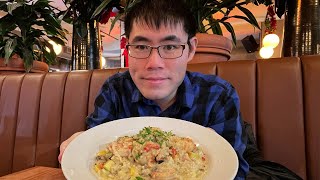 Eating Delicious Risotto at The Grand  Astoria, Queens